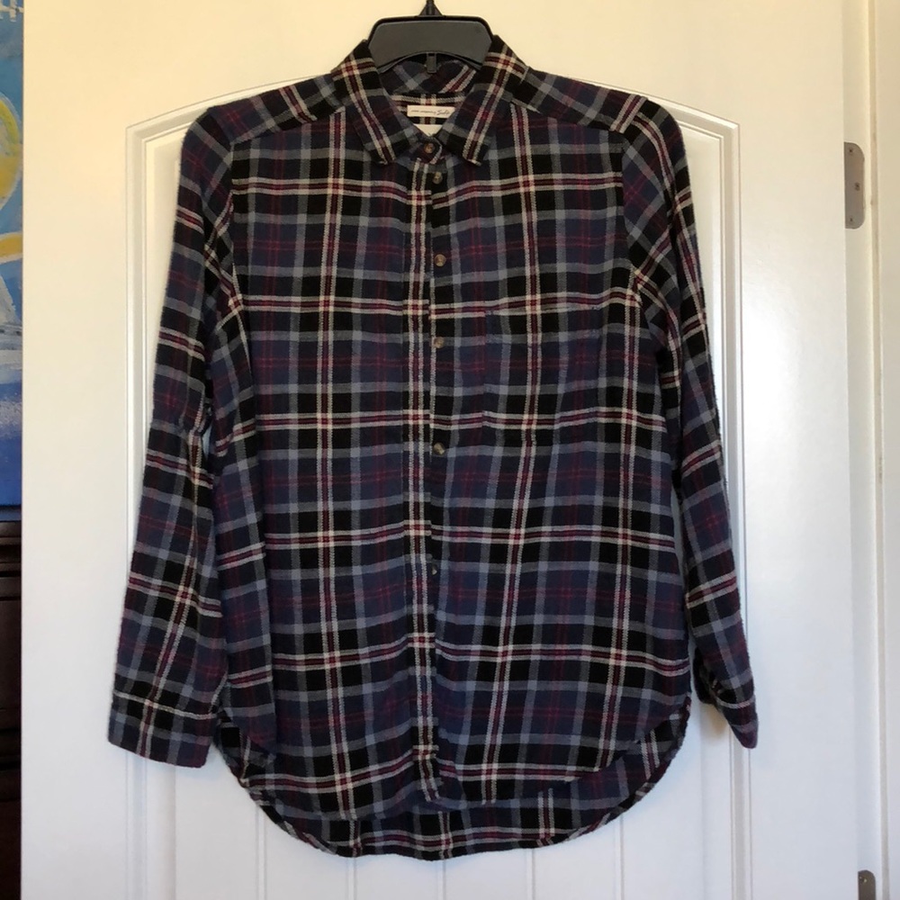 American Eagle plaid flannel shirt